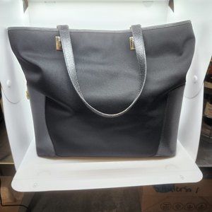 Salvatore Ferragamo Ladies Tote Bag PVC Black Vintage